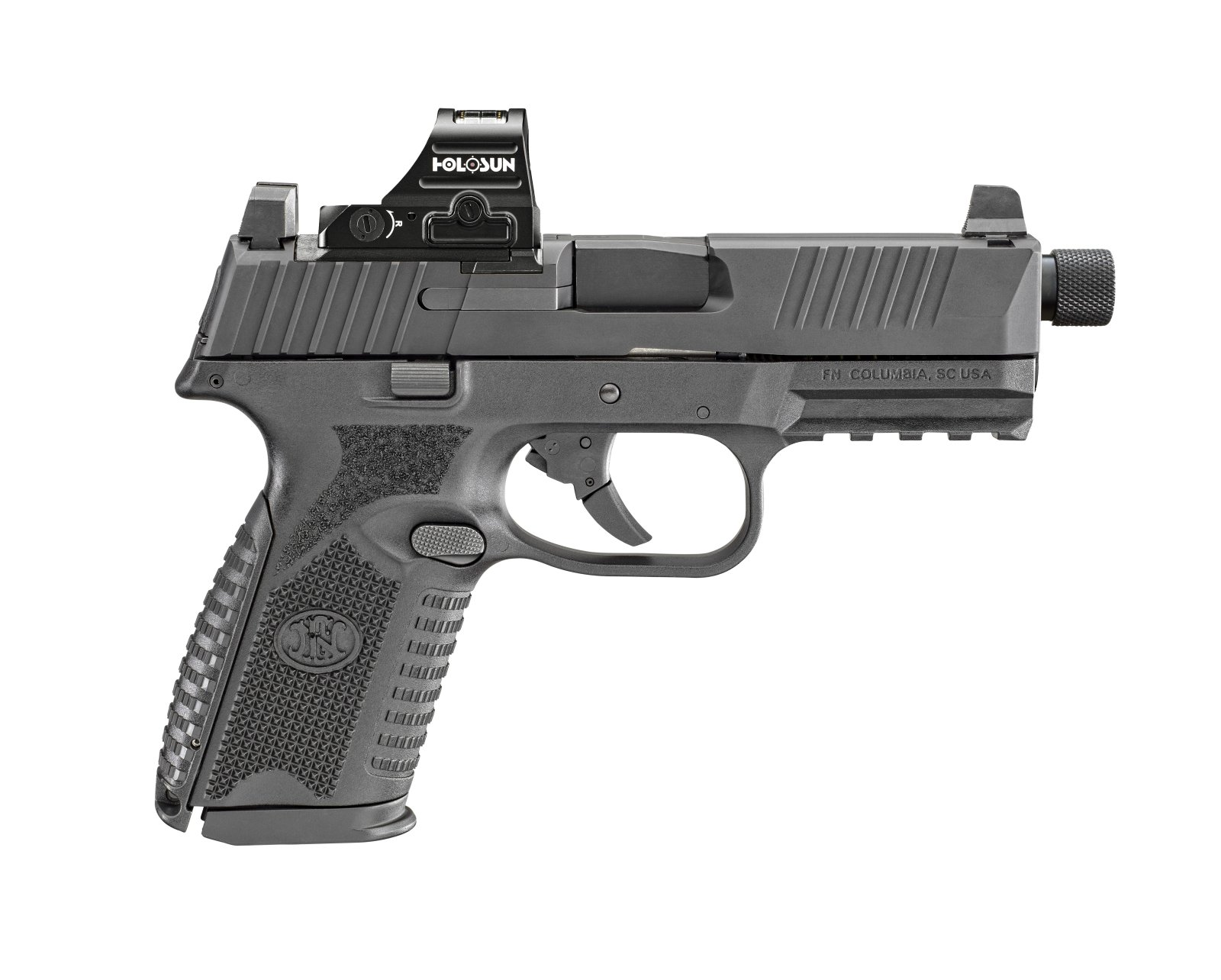 Buy FN 66-101937 509 Midsize Tactical 9mm 4.5" Black Holosun 407C online
