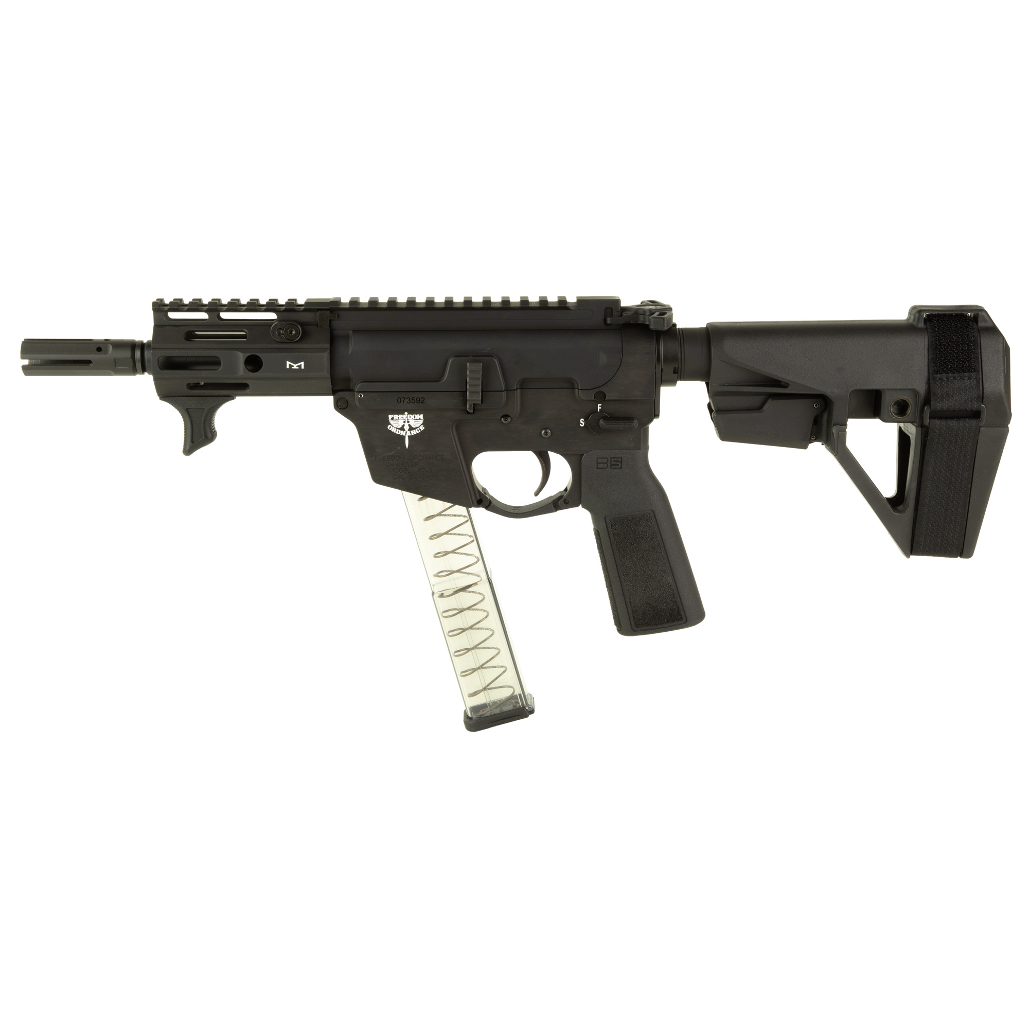 Freedom Ordnance FX9 Elite Semi-automatic Pistol 9MM 4" Barrel Flash - Freedom Ordnance - 9mm Luger