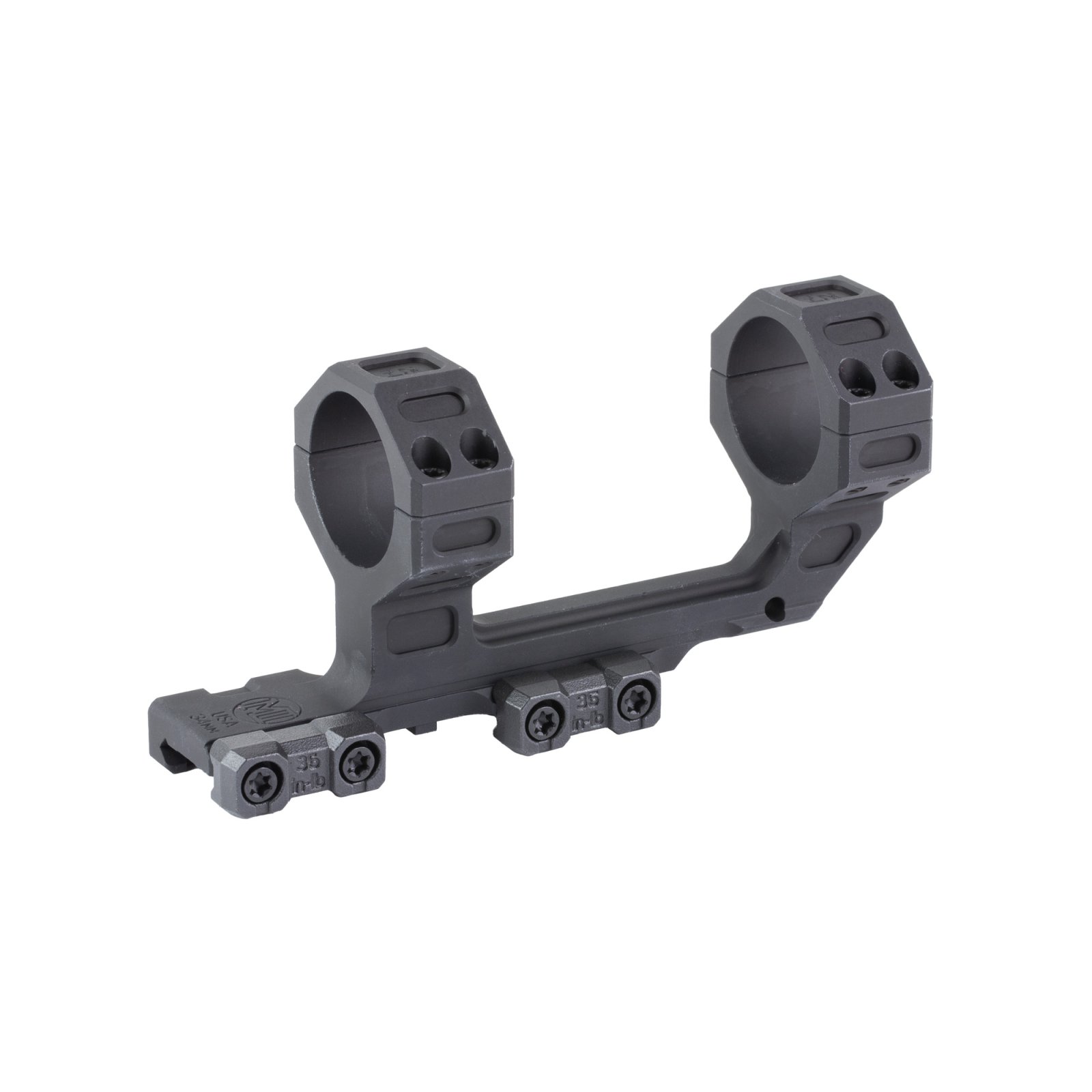 Midwest Industries MK2 Optic Mount High 34mm Anodized Black - Midwest Industries