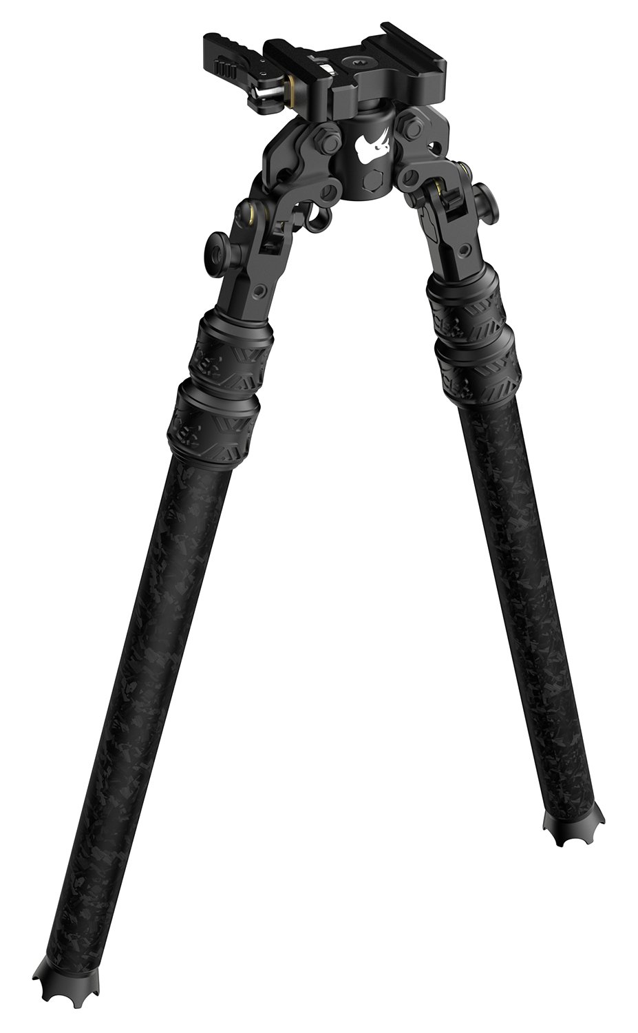 TRICER RP-BIP-1 Bipod Adjustable 6-9 In Legs Picatinny Mount - TRICER