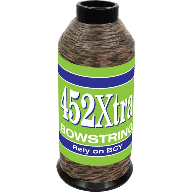 Buy BCY 452Xtra Bowstring Material Tan/Black 1/8 lb 67% Dyneema 33% Vectran online