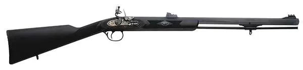 Traditions Deerhunter .50 Flintlock Rifle Black Synthetic - Traditions Performance Firearms - 50 CAL