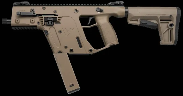 KRISS USA KV90-SFD20 SBR 9mm 5.5In 40Rd FDE Collapsible