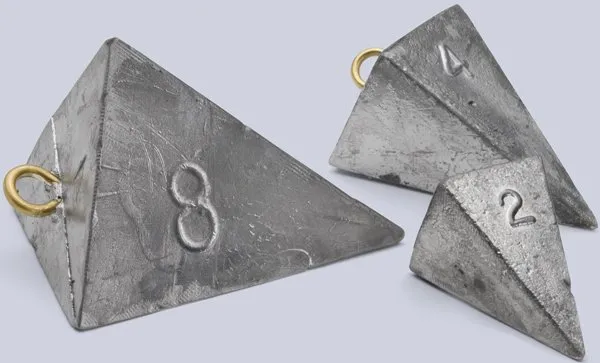 Bullet Weights PY500 Pyramid Sinker 5 oz, 5 lb Bag
