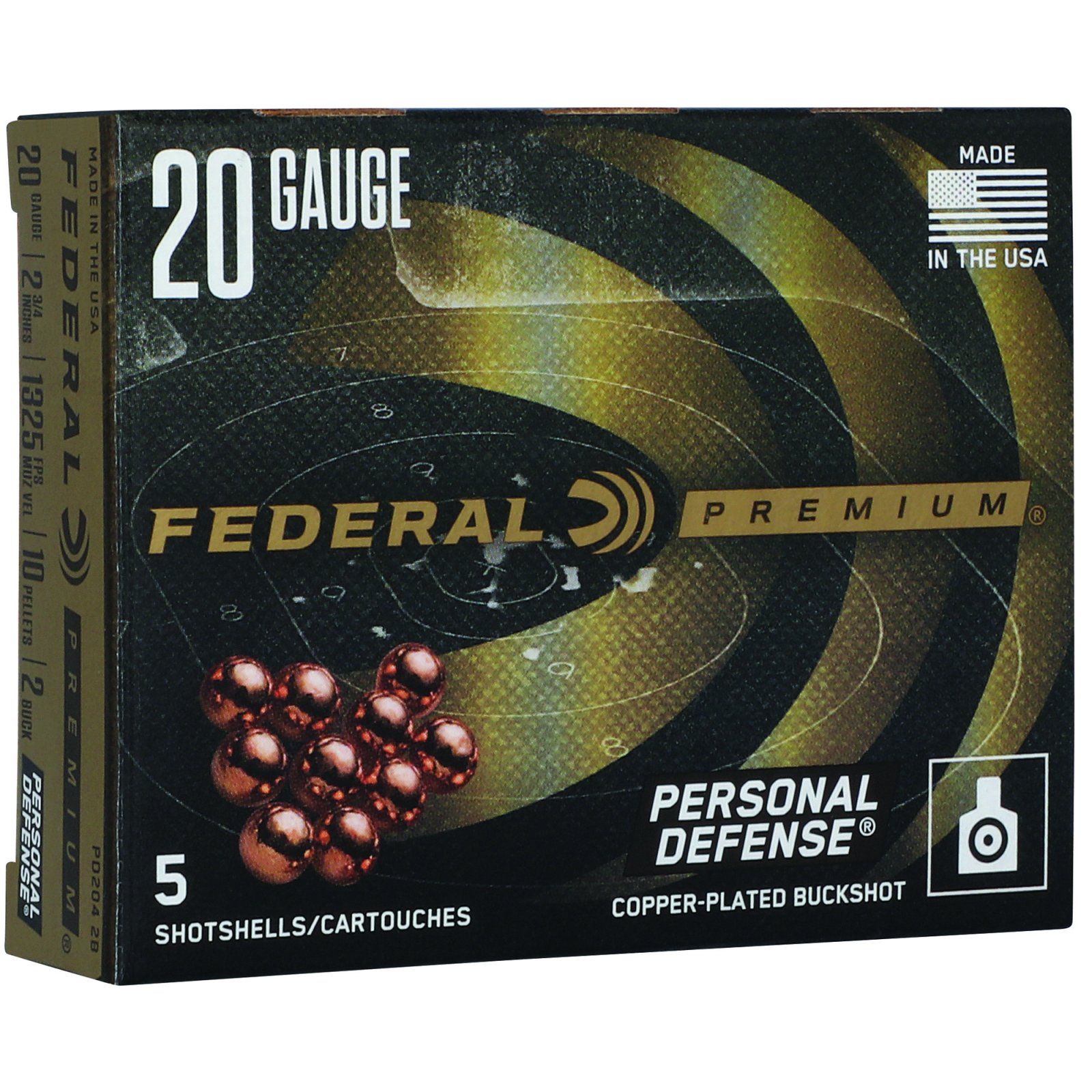 Buy Federal Personal Defense FliteControl 20 Gauge 2.75" #2B 5 Rounds online