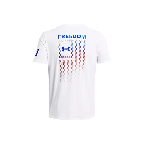 Under Armour Men's Freedom Flag Gradient T-Shirt Short Sleeve