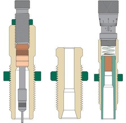 Redding 38320 24 Nosler Type S Match Bushing Neck Die Set - Redding Reloading Equipment - 24 NOSLER