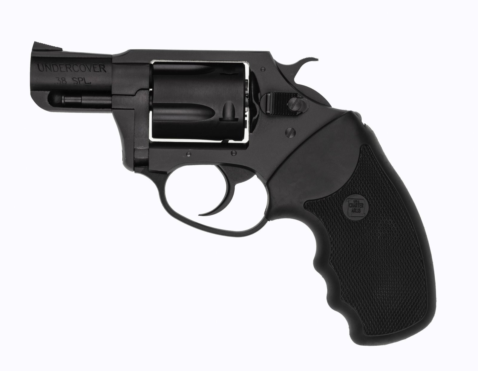 Charter Arms Undercover Revolver 38 Special 5 Round 2" Barrel Black Finish - CHARTER ARMS - 38 Special