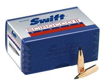 Swift 821803 Scirocco II .30 Cal .308 180gr BTS Bullets 100ct - Swift Bullet Company - .30CAL