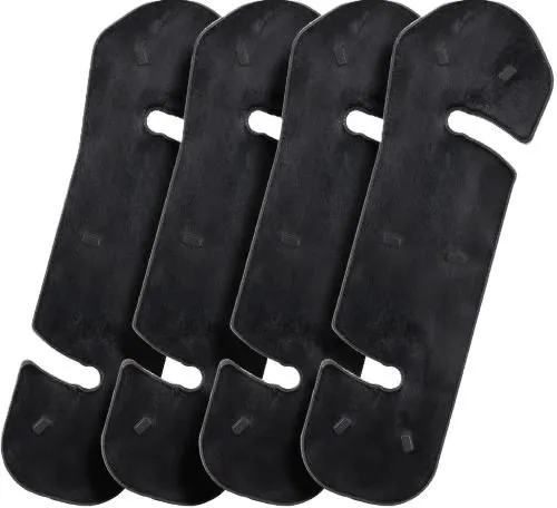 Mdt Sporting Goods Inc 104185BLK Buttstock Spacer Kit Black 4 Pack - MDT
