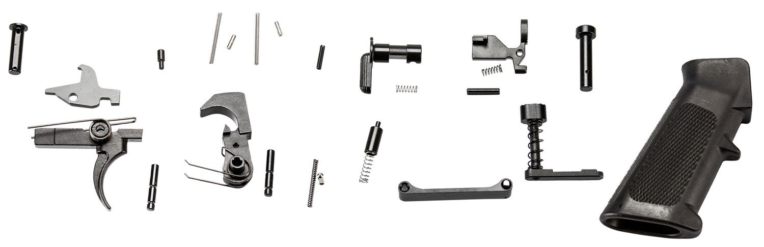 AIM Sports ARCLPK AR-15 Lower Parts Kit Black Pistol Grip - AIM Sports