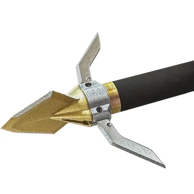 Ozcut OZ-KRE-125 Kreature Hybrid Broadhead 125gr 4 Blade 3pk - OzCut Broadheads