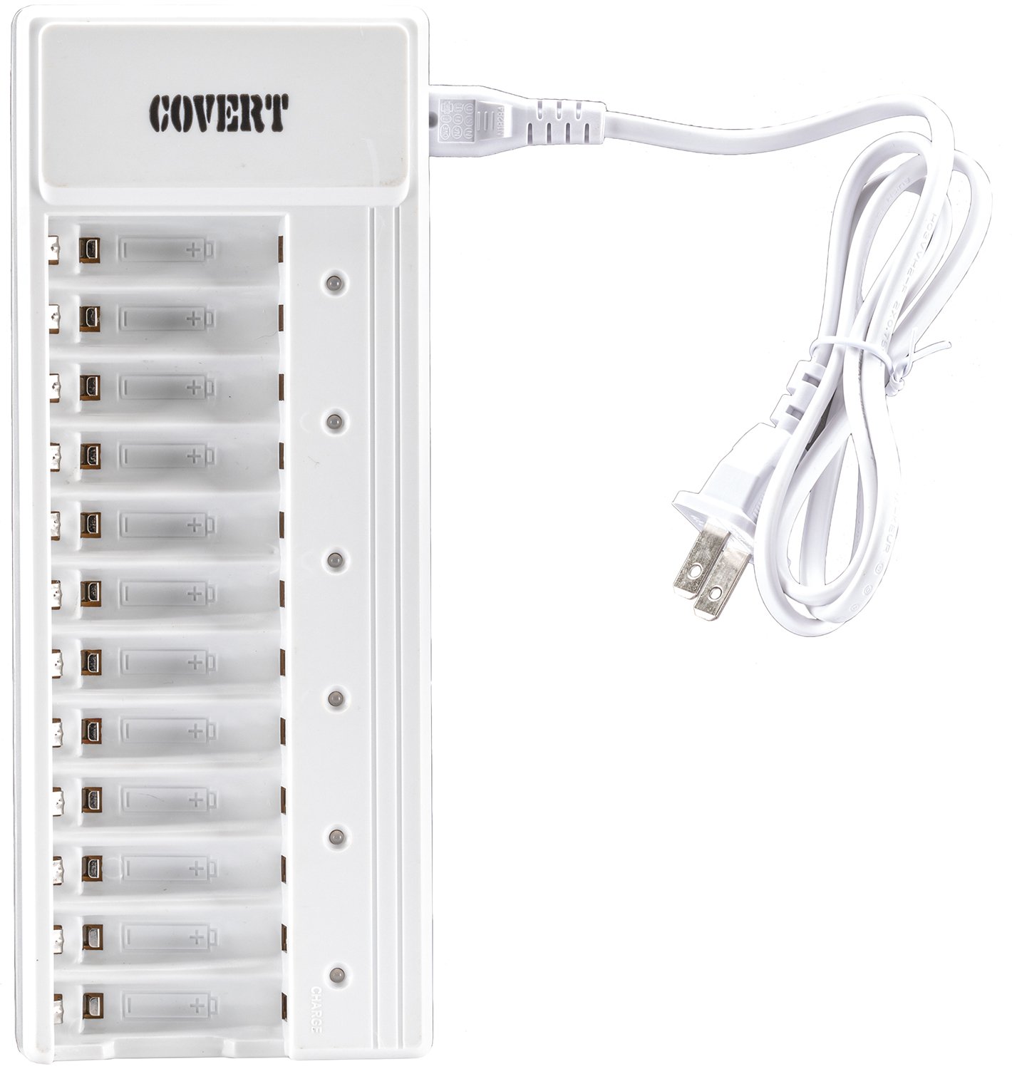 Buy Covert Cameras 2038 Rapid Charger 12-Bay AA Battery Cells online
