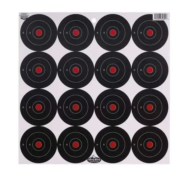 Birchwood Casey Dirty Bird 3" Bullseye Targets 12 Pack - Birchwood Casey - 3"
