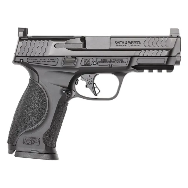 USED Smith & Wesson M&P9 M2.0 Metal Handgun 9mm Luger 17rd Magazine 4.25 Barrel Black Slide Cut for ACRO LE