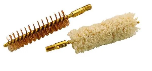 Traditions A1238 Brush/Swab Set 50 Cal 10-32 Thread Bronze Bristles 1 Set - Traditions Performance Firearms - 50 CALIBER
