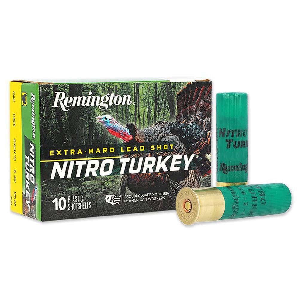 Remington Nitro Turkey 12 Gauge 2.75in #4 Lead Shot 10 Rounds 1260 fps - Remington Arms Company, LLC - 12 Gauge