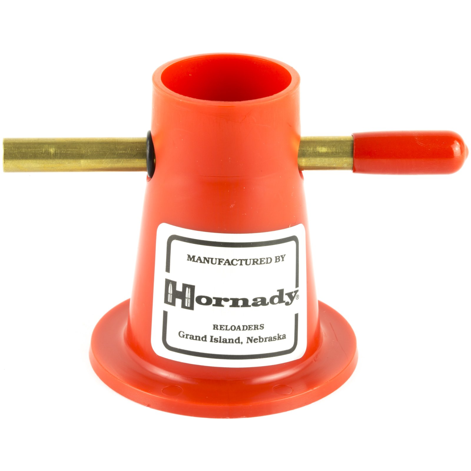 Hornady 050100 Powder Trickler Wide Base Large-Capacity Reservoir Red - Hornady Manufacturing Company - Multi