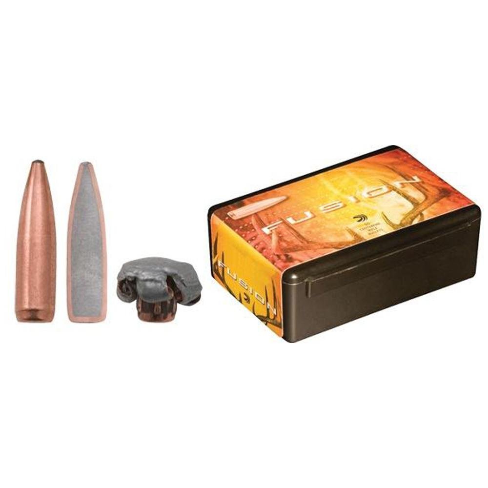 Federal FB284F1 Fusion 7mm .284 140gr Soft Point Bullets 100ct Box - Federal Premium Ammunition - 284 Caliber
