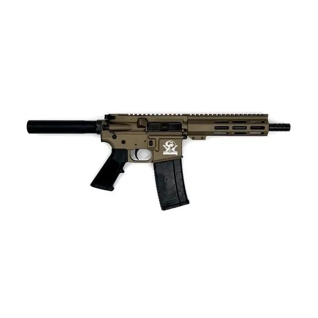 Buy Great Lakes GL15223PBRZ .223 Wylde AR-15 Pistol 7.5" Nitride Barrel Bronze online