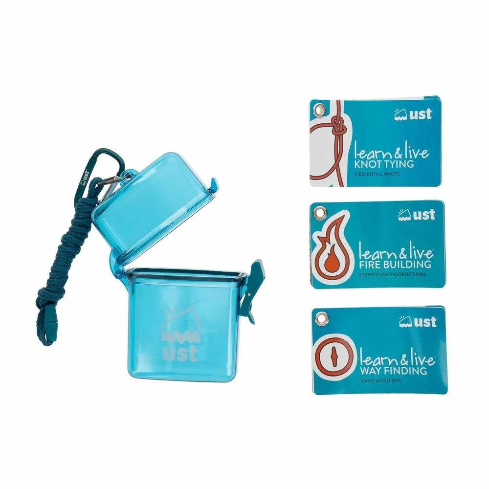 Buy Ultimate Survival Learn & Live Outdoor Skills Card Set online