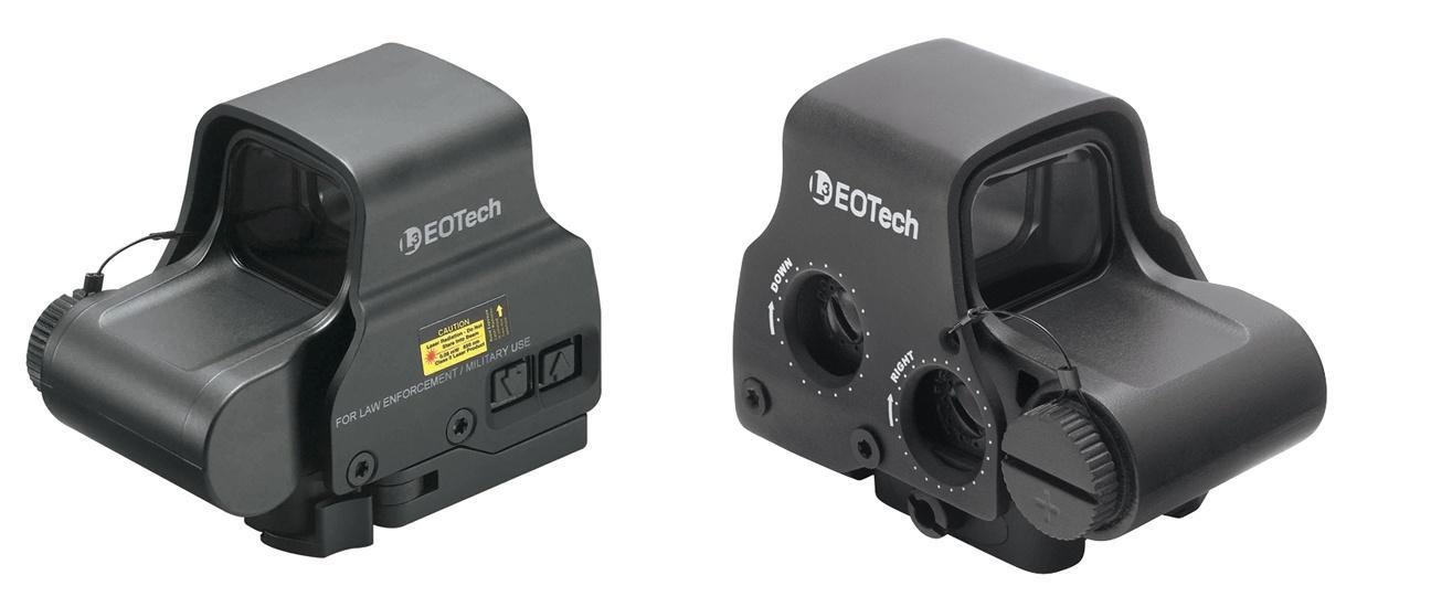 Buy Eotech EXPS3 Extreme 1x30.5mm 68 MOA Ring, 2x1 MOA Dot, Holographic Hybrid Red Dot Sight, Black online