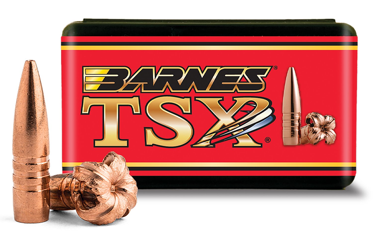 Barnes 32248 28 Nosler 162gr TSX Boat Tail Rifle Ammo 20 Box - Browning - 28 Nosler