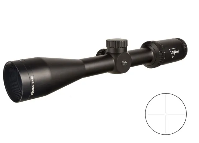 Trijicon Huron HR940-C-2700005 Scope - Satin Black, Standard Duplex, 12.33" - Trijicon