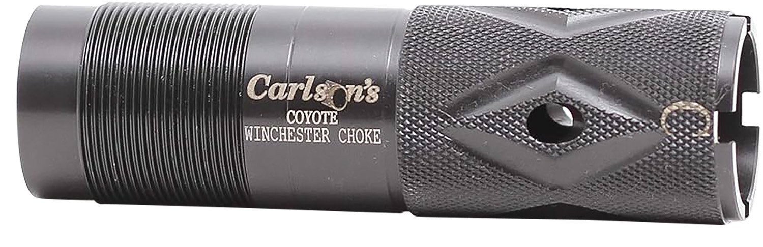 Carlson's 30040 Choke Tubes, 12 Gauge, Coyote Hunting, Ported, Black, 17-4 Stainless Steel, Extended, Ideal with Hevi-Shot/Bismuth/Lead, Dense Patterns, Waterfowl/Predator Use - Carlson - 12 GAUGE