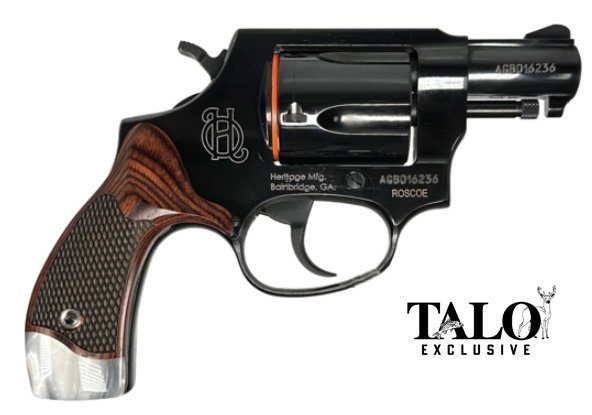 Buy Heritage HR38B2RWP .38 Special 2 In Blued 5-Rounds White Pearl Grips online