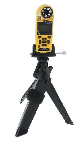 Kestrel 0799 Portable Mini Tripod with Clamp, 7" Black - Kestrel