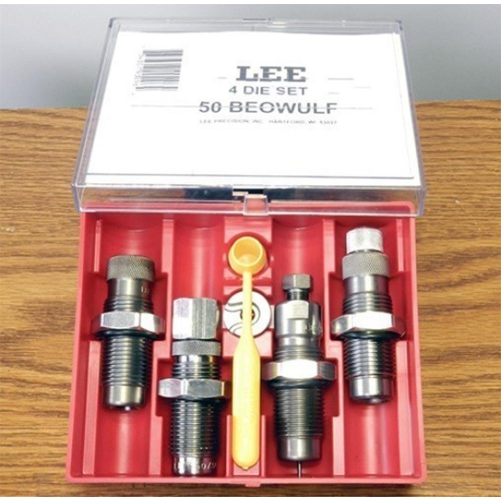 50 Beowulf 4 Die Set With Shellholder - Lee Precision - 50 BEOWULF