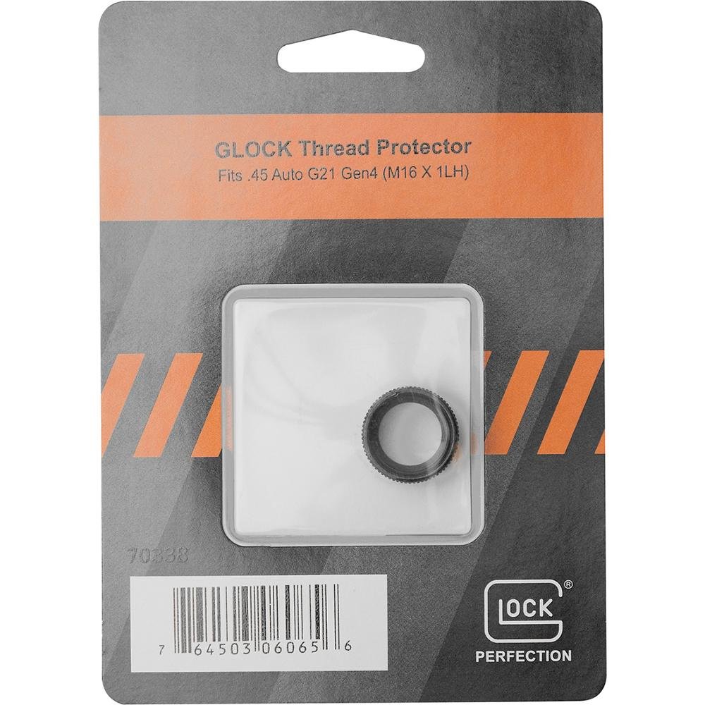 Glock Factory Thread Protector for .45 ACP G21 Gen 4 M16x1LH Black Pkg - Glock - .45 ACP