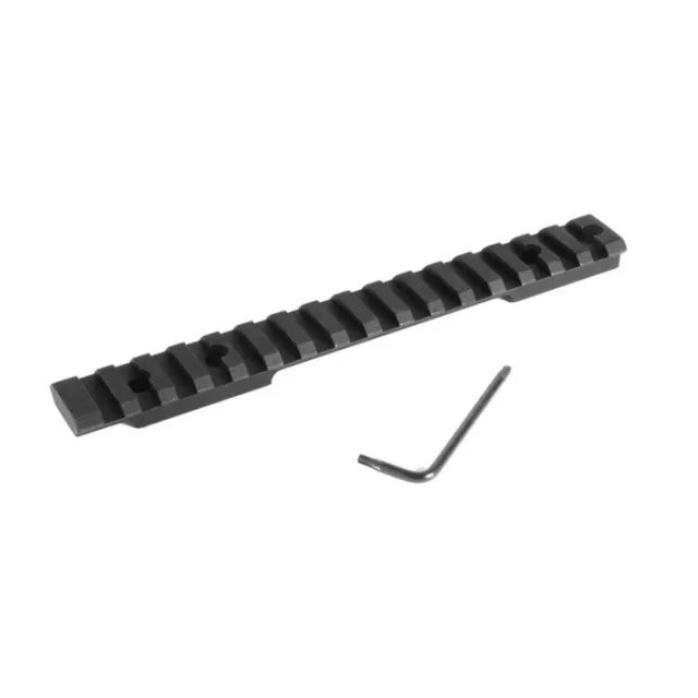 EGW 86200 Savage Round Back Steel HD Picatinny Scope Base 0 MOA - EGW