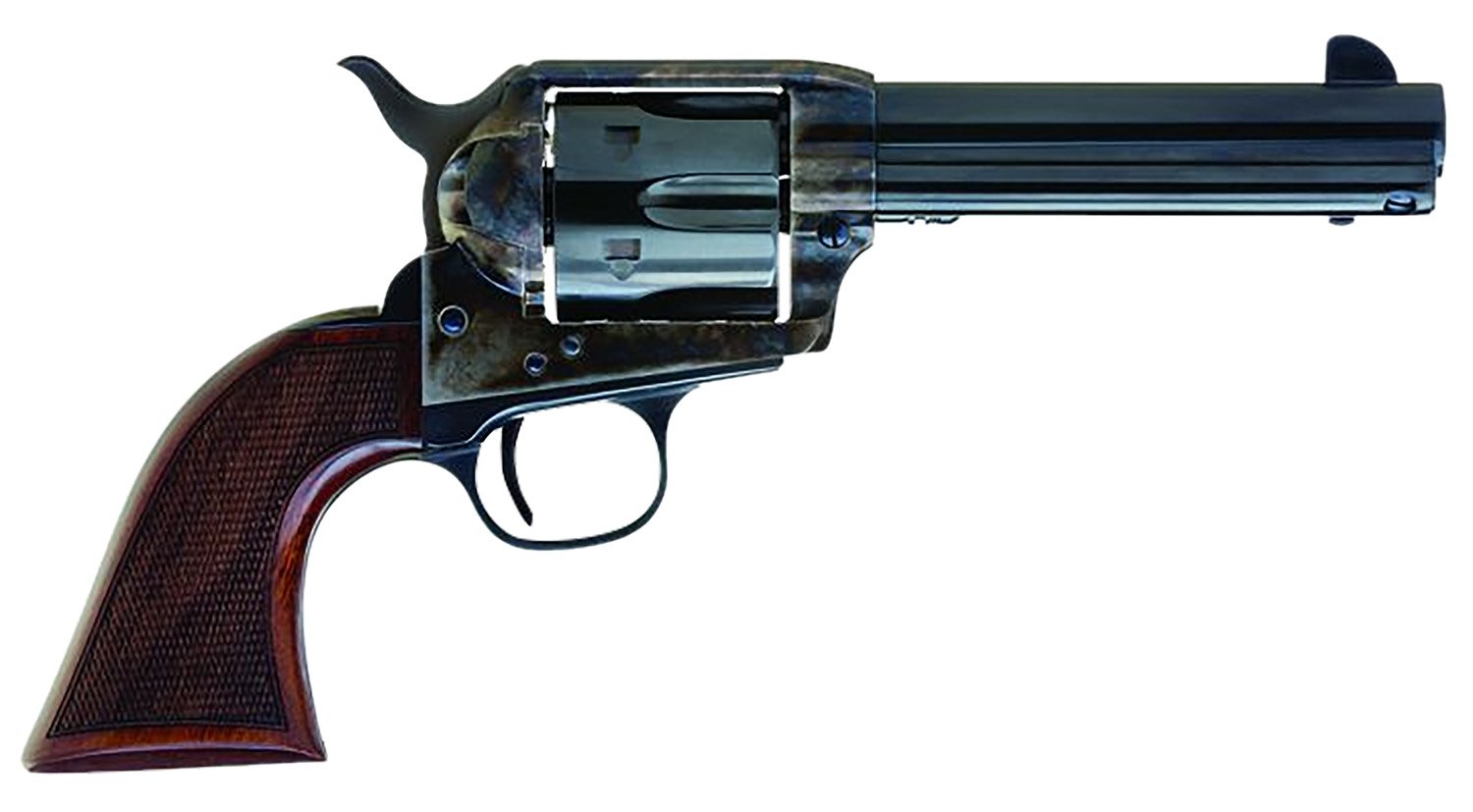 Buy Cimarron Arizona Ranger 45LC 4.75" Barrel Checkered Walnut Revolver online