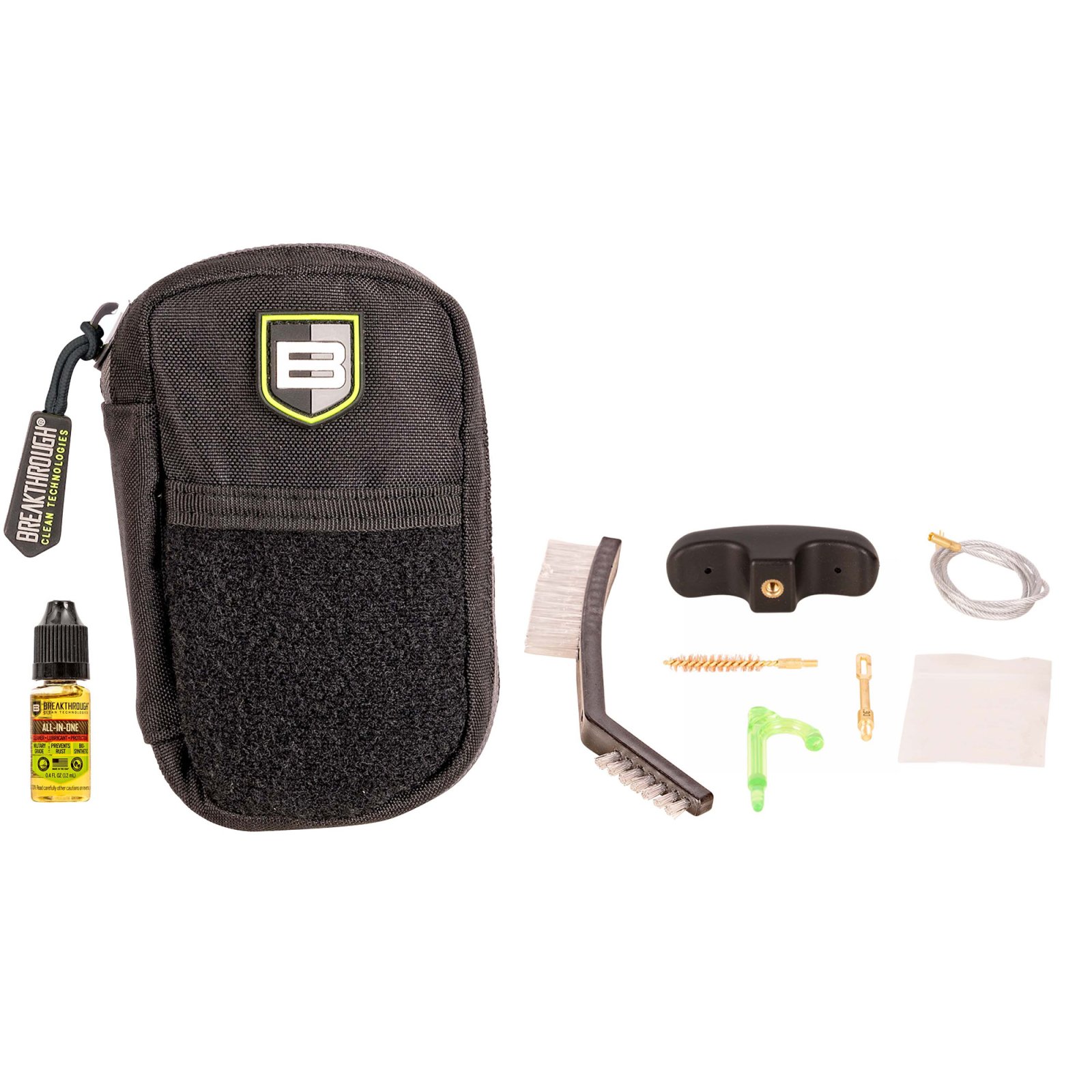 Breakthrough Clean BT-COP-30 7.62mm Badge Pull-Thru Kit with Nylon Pouch - Breakthrough Clean - 7.62MM