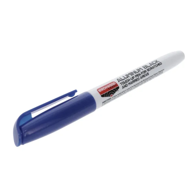 Birchwood Casey Aluminum Black Touch-Up Pen - 15121, Black Gloss Felt Tip - Birchwood Casey
