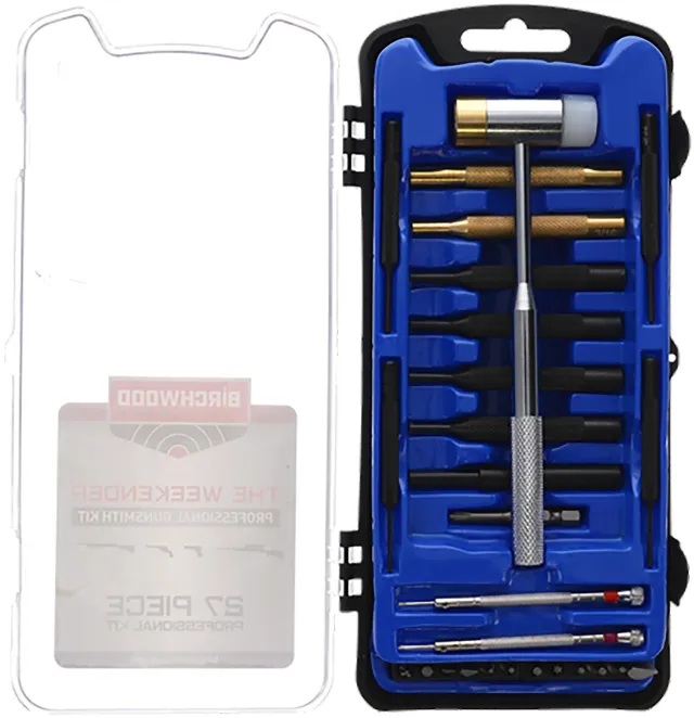 Birchwood Casey Weekender Gunsmith Kit 27 Professional Tools 42021 - Birchwood Casey