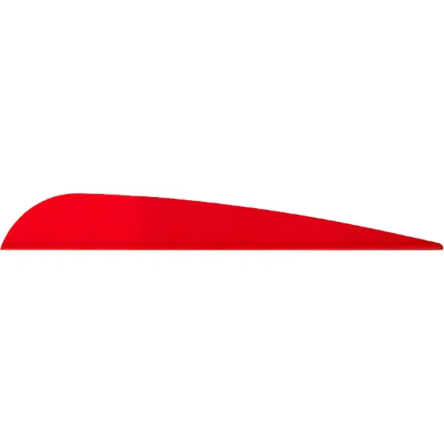 AAE TRAD40FO50 Trad Vanes Fire Orange 4" 50pk Archery Vane - Arizona Archery Enterprises