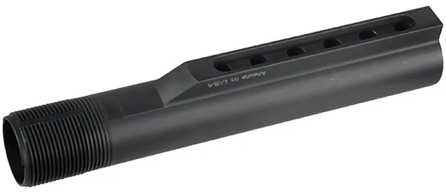 Leapers UTG Pro AR15 6-Position Receiver Extension Tube, Mil-Spec, Matte Black TLU001 - Leapers