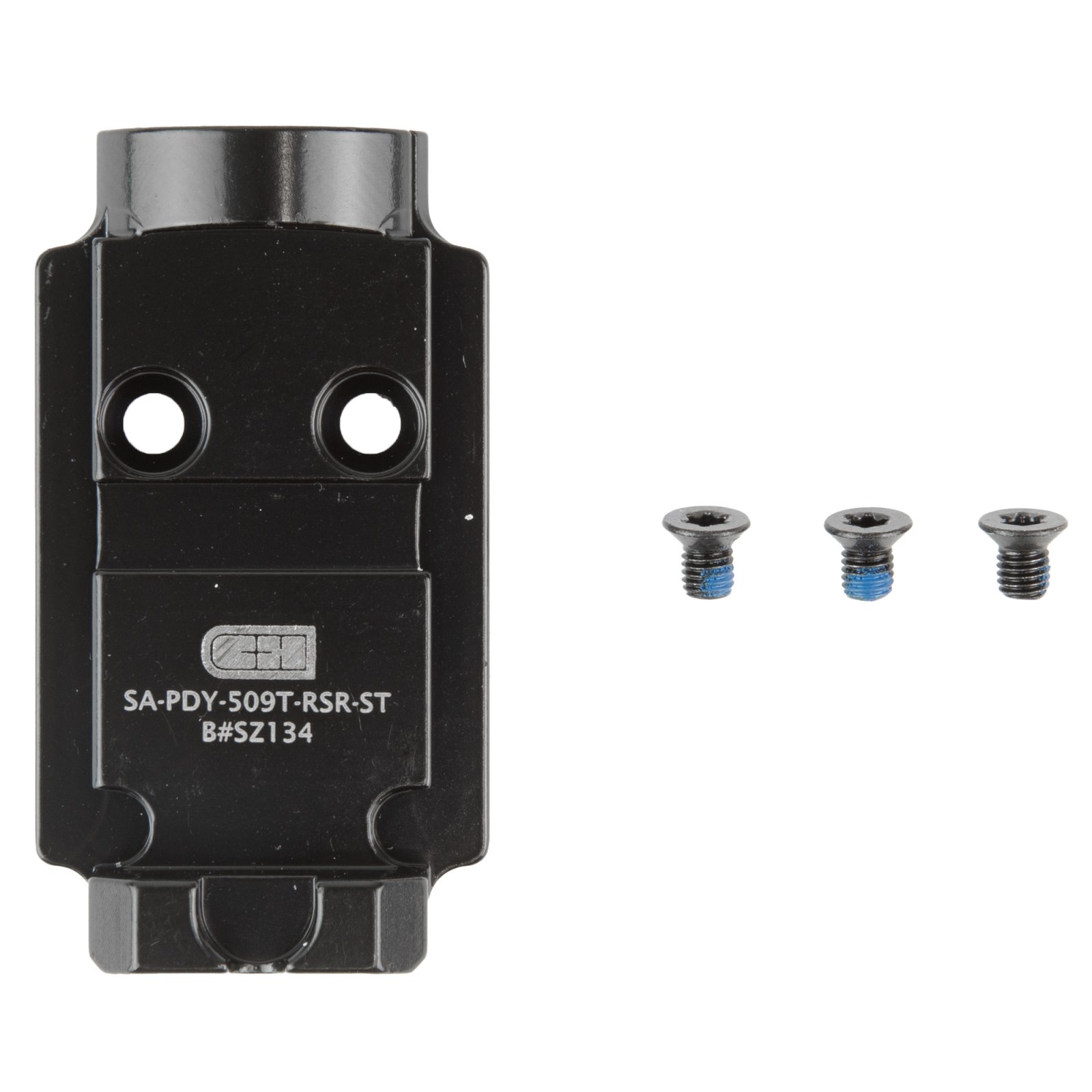 Buy C&H Precision SA-PDY-509T-RSR-ST Optic Mount Plate for Holosun 509T, Black online