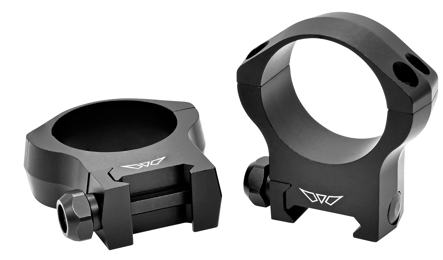 Warne 7242M Mountain Tech 35mm High Matte Rings - Warne - 35MM