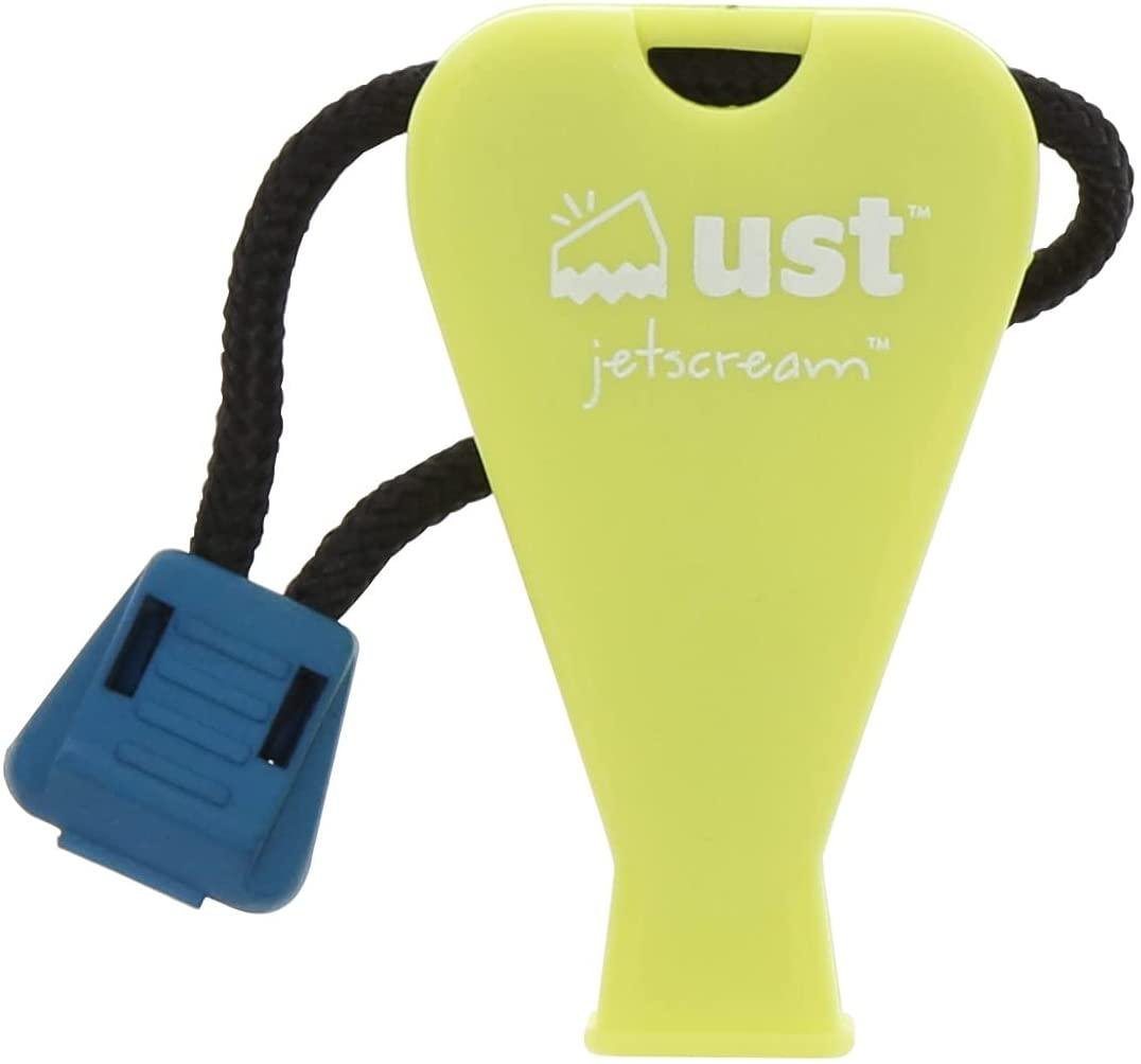 UST Ultimate Survival JetScream Whistle -Yellow - AOB