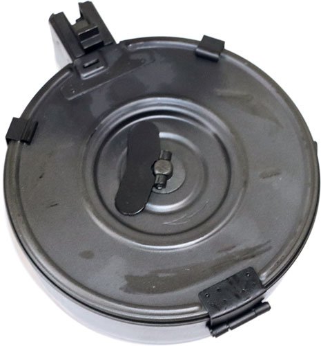 Iver Johnson AK-47 7.62x39mm 75-Round Steel Drum Magazine AK4775RD - Iver Johnson