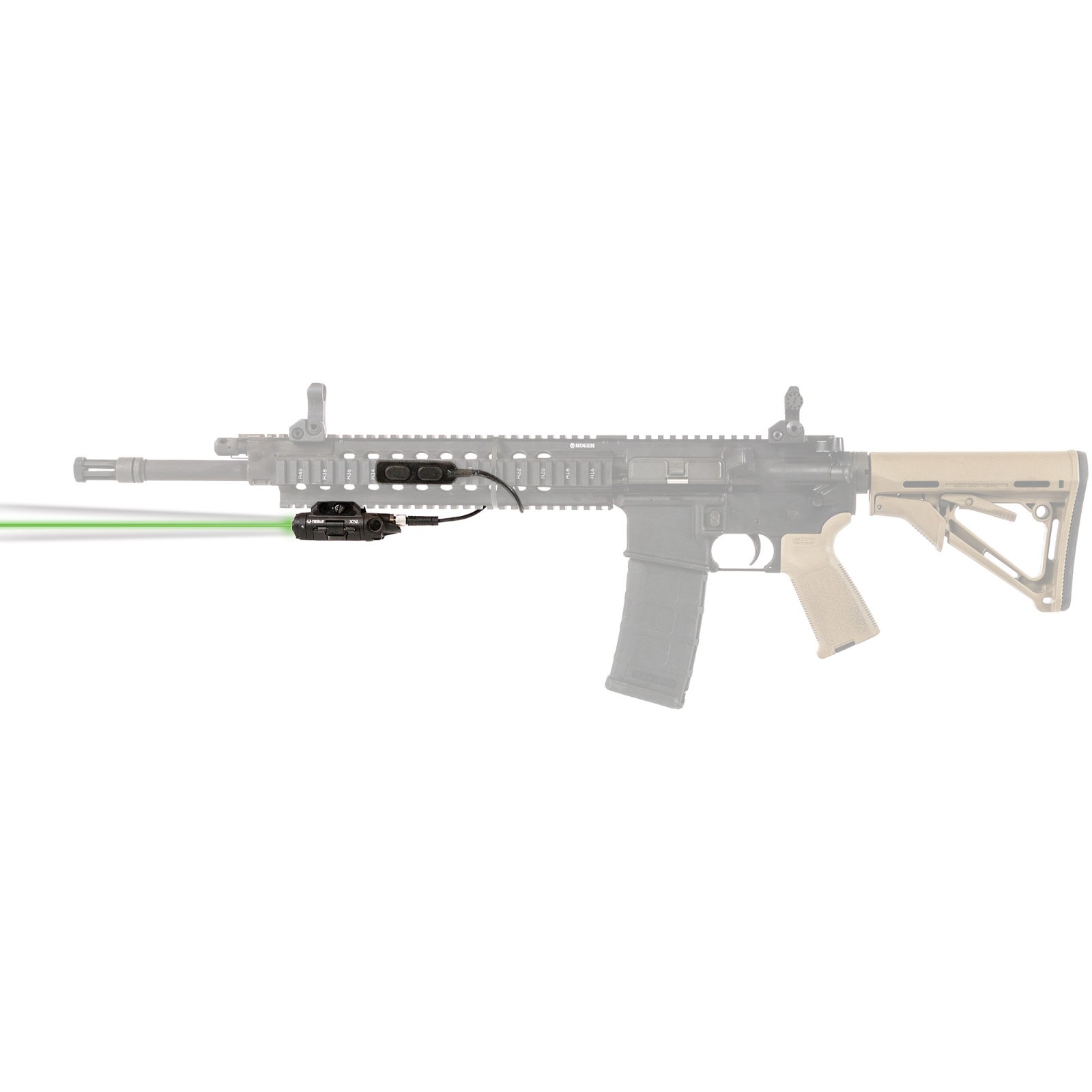 Viridian 9300020 X5L-RS Gen 3 Green Laser Sight with 500 Lumen Light - Viridian