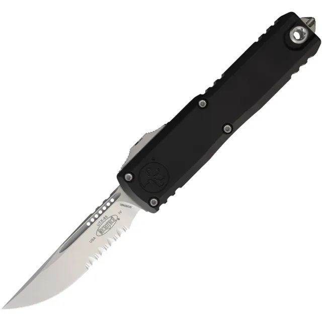 Microtech UTX-85 G4 3.1 In SE/PS Stonewash Black Alu Handle - MICROTECH