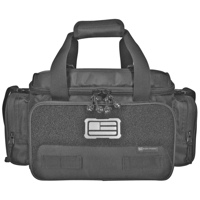 Evolution Outdoor 51287-EV Tactical Range Bag, Black, 1680D Polyester