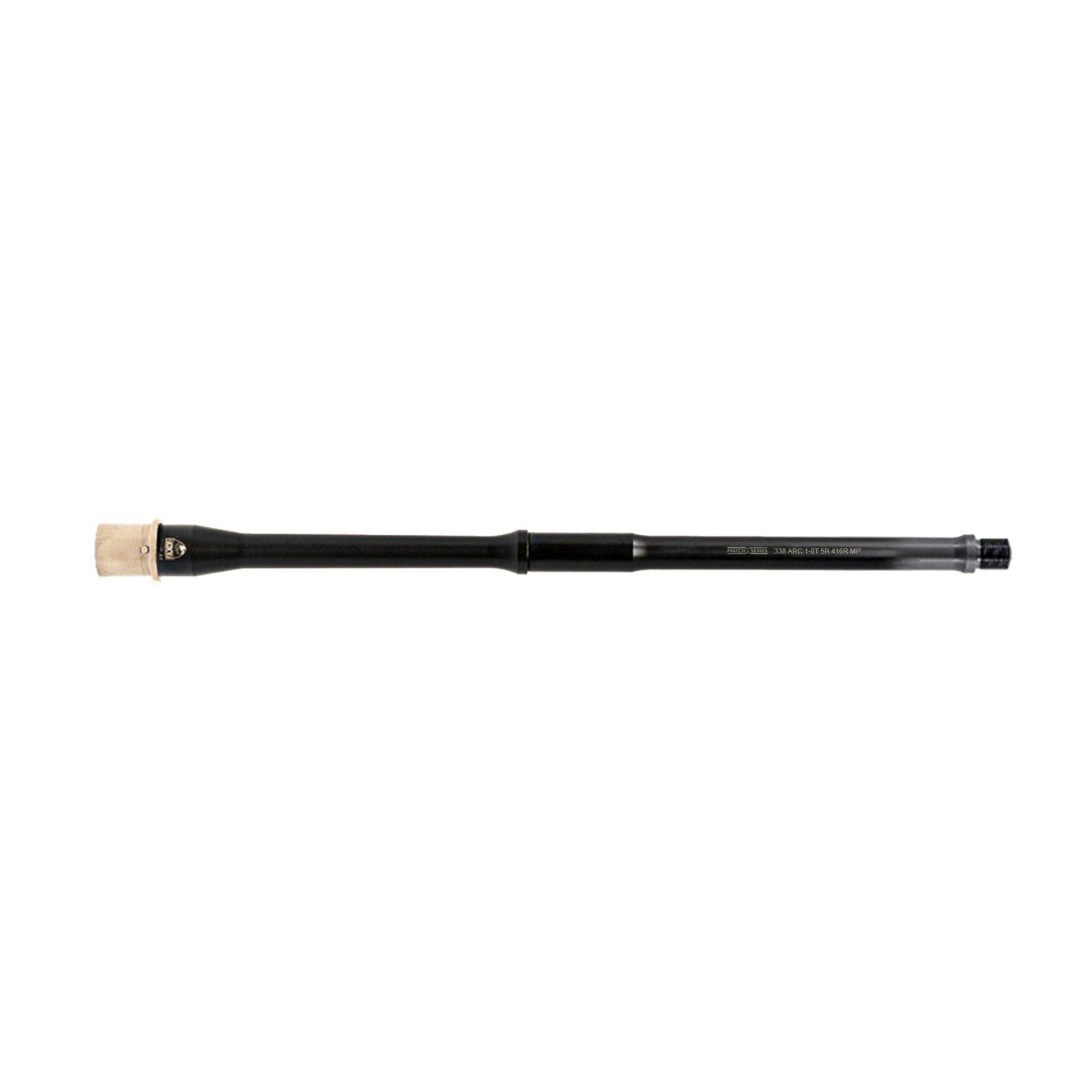 Faxon 15B338A8C16NGQ5RNP3 Gunner 338 ARC 16" Black Nitride Barrel AR-15 - Faxon Firearms - 338 ARC