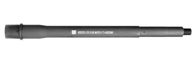 Rosco Manufacturing HSK-125-SOC-556-7-SP-C 5.56 NATO 12.5 In Chrome Lined - Rosco Manufacturing - 12.50"