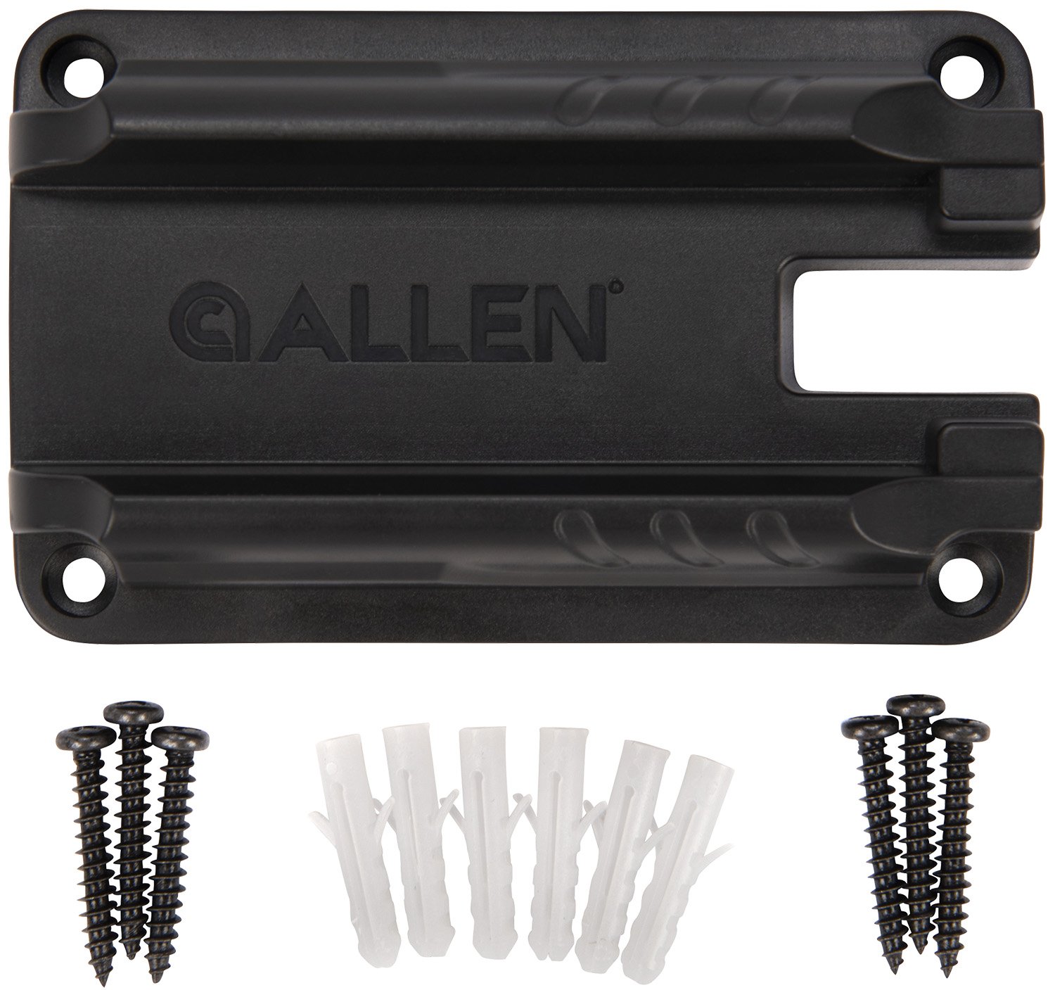 Allen Gun Ready Rail Handgun Magnet Black Metal Holds 1 Handgun - Allen Company